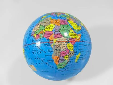 Model of planet earth Stock Photos