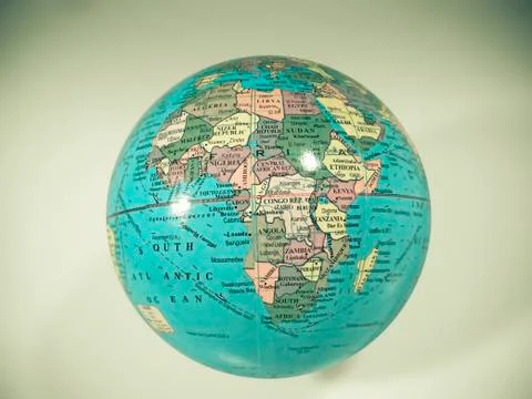 Model of planet earth Stock Photos