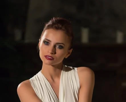 Model portrait Stock Photos