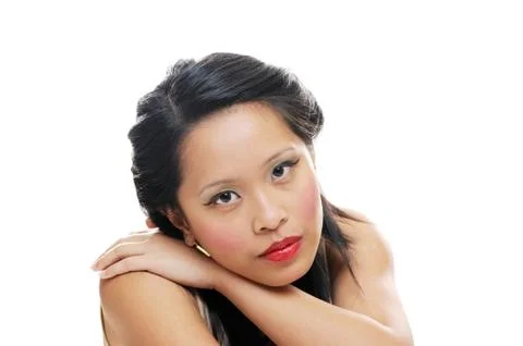 Model pose Stock Photos