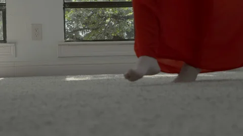 Model poses in a luxurious home Видео 89606415