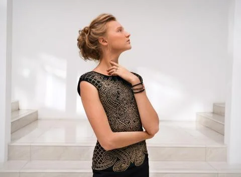 Model posing Stock Photos