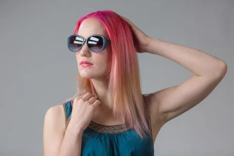 Model Posing Fotos Stock