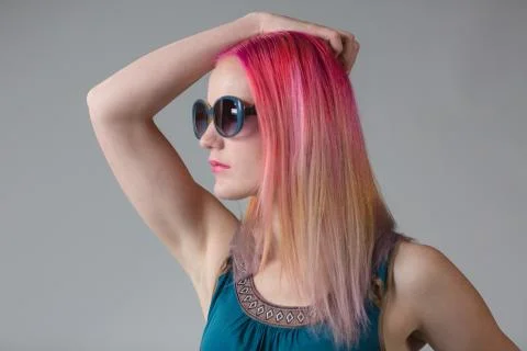 Model Posing Fotos Stock