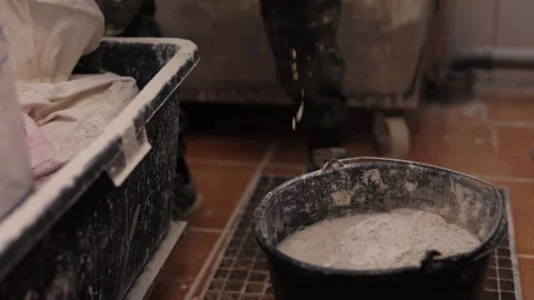 Model preparation, Water combining, Model making Vídeo Stock 260359729