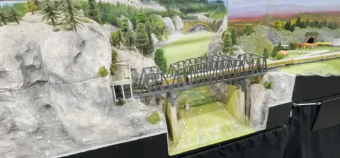 Model Railways Exhibition Stock Footage 153390539