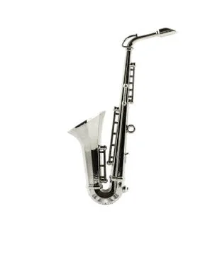 Model of saxophone Stock Photos