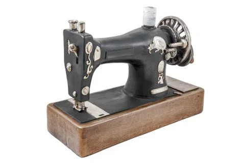 Model of sewing machine Foto stock