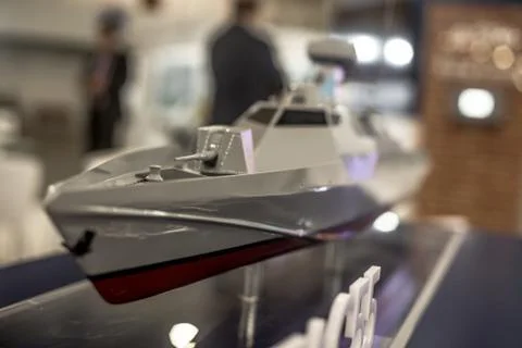 Model of the ship Foto stock