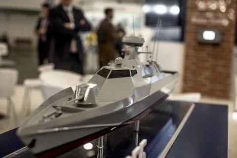Model of the ship Stock Photos