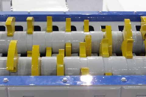 Model of shredders ; cutting machine s Stock Photos
