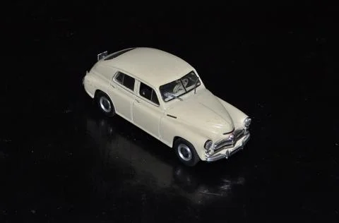 Model of the Soviet Machine Stock Photos