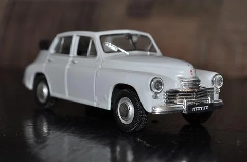 Model of the Soviet Machine Stock Photos