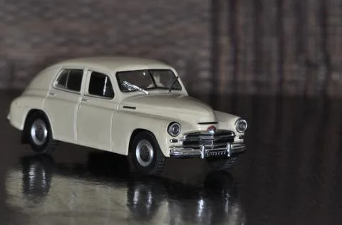 Model of the Soviet Machine Stock Photos