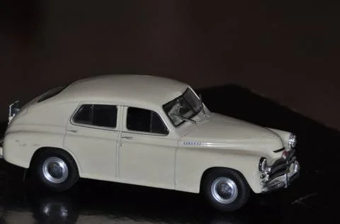 Model of the Soviet Machine Stock Photos