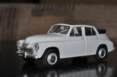 Model of the Soviet Machine Stock Photos