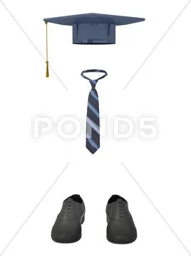 Model student clothing Stock Photos