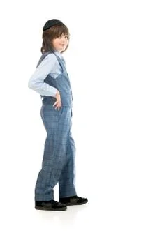 Model in studio isolated on white background full length Stock Photos