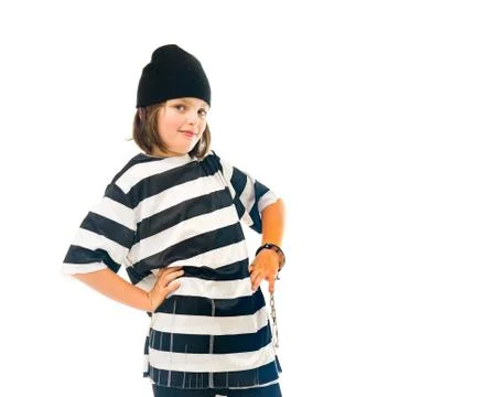 Model in studio isolated on white background medium shot Stock Photos