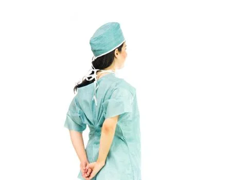 Model in studio isolated on white background medium shot Stock Photos