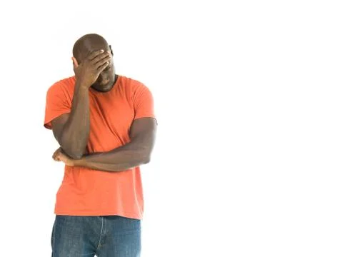 Model in studio isolated on white background medium shot Stock Photos