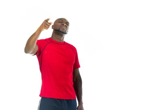 Model in studio isolated on white background medium shot Stock Photos