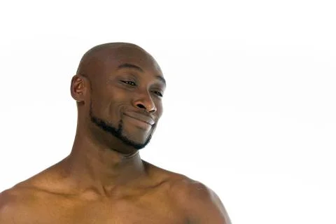 Model in studio isolated on white background medium shot Stock Photos