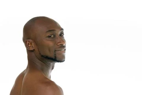 Model in studio isolated on white background medium shot Stock Photos