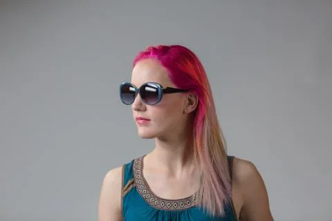 Model with Sunglasses Fotos Stock