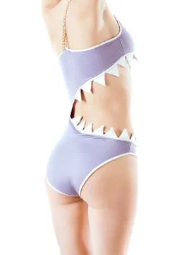 Model in swimsuit Фото