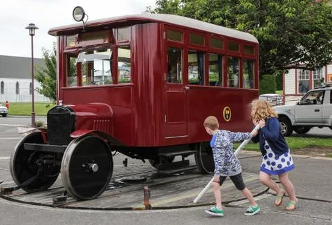 Model T railcar Fotos Stock