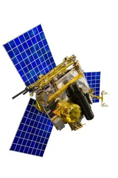 Model of Telecommunication Satellite Stock-Fotos