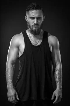 Model Tests For Handsome Man Stock Photos