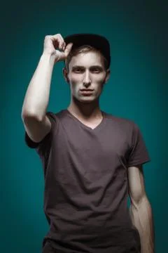 Model Tests For Handsome Man Stock Photos