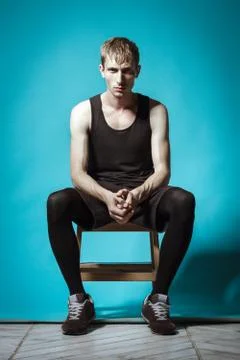 Model Tests For Handsome Man Stock Photos