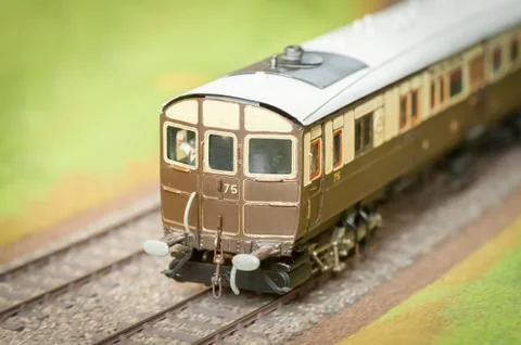 Model train carriage Stock Photos