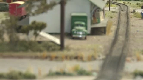 Model Train Stock Footage 2880139