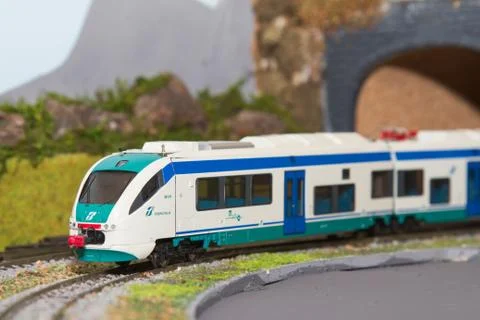 Model train Fotos de archivo