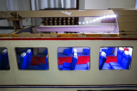 Model train Stock Photos