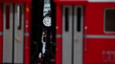 Model Train Sequence #10 Video stock 34087426