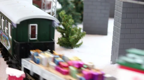 Model Train Sequence #3 Video stock 34068011