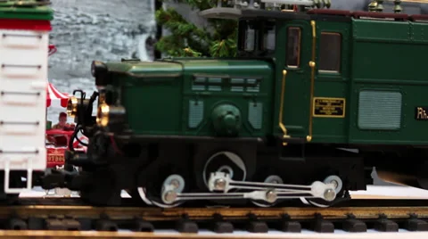 Model Train Sequence #8 Video stock 34082047