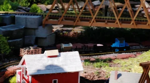 Model Train set Video stock 914498