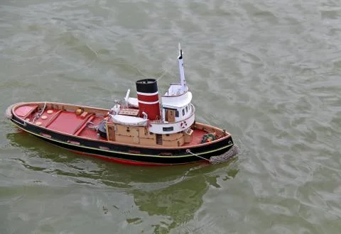 Model of a Tug Boat. Foto stock