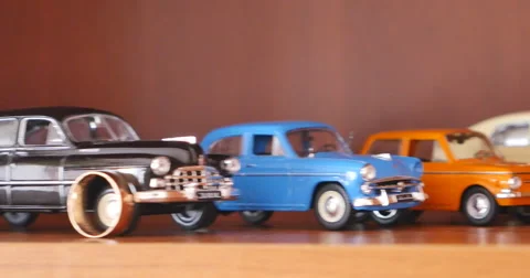 Model vintage car Video stock 65285674