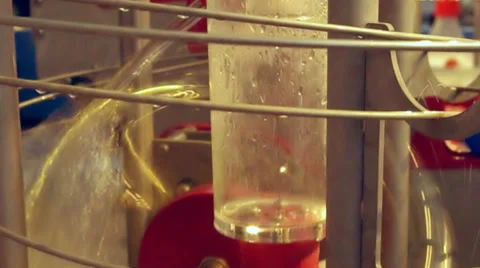 Model of Water turbine generators. Stock Footage 34663074