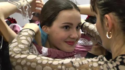 Model Wears Clothes 4 Stock Footage 37607123