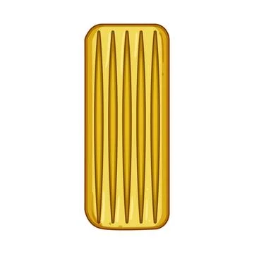 Modeling clay tool sculpting rolling pin creating texture Stock Illustration