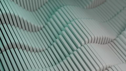 Modeling Exhibiting Flowing Surface Movements Similar To Adaptable Terrain Under Video stock 333795169