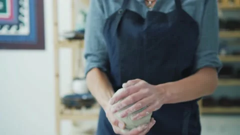 Modeling in a home workshop. Stock Footage 172506212
